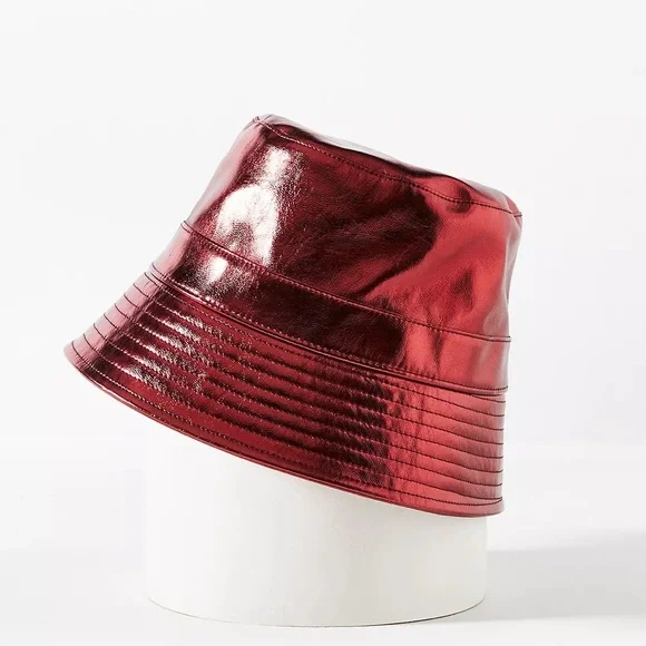 GUC Wyeth Faux Leather Bucket Hat - Picture 3 of 11